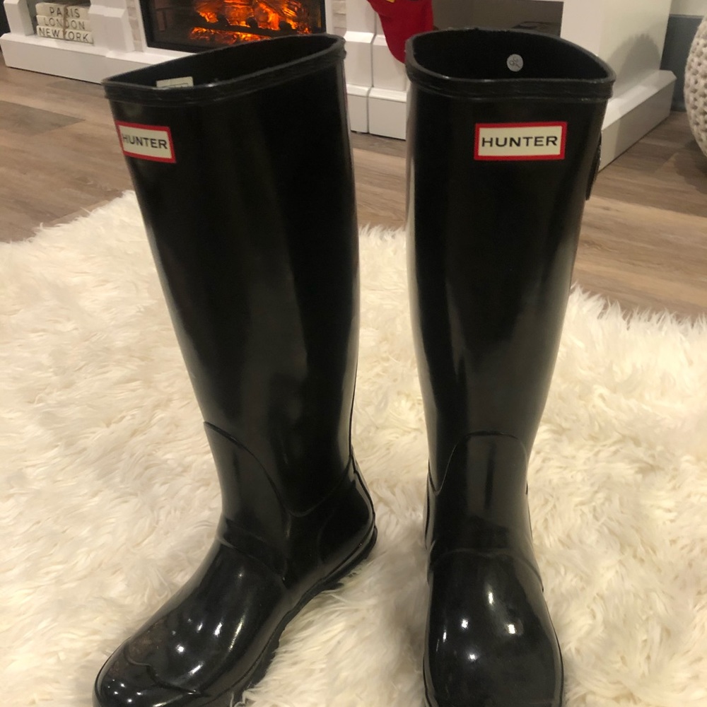 Black Hunter Rain Boots